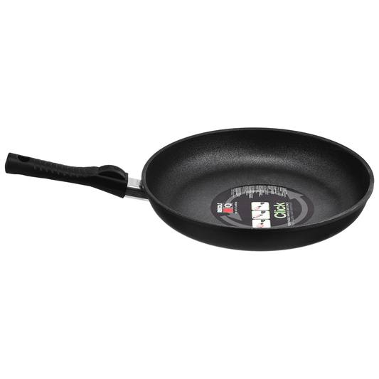 Risoli - Fry Pan with Detachable Handle - 32cm - Black