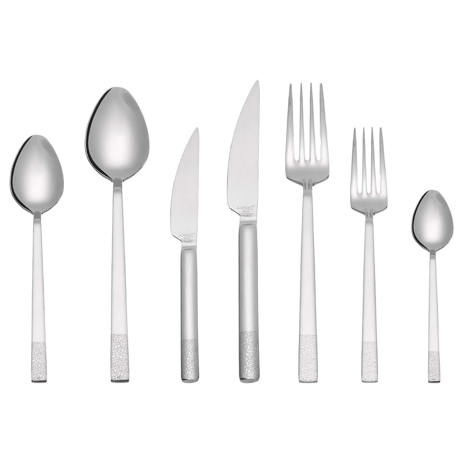 Cutlery Set 84 Pieces - Stainless Steel - Silver