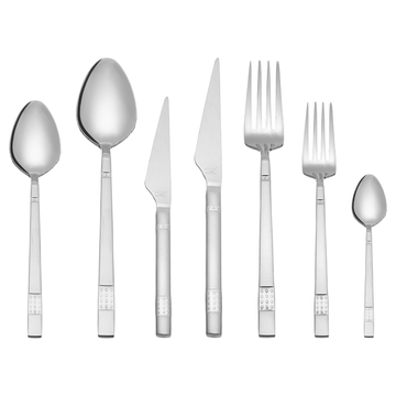 Cutlery Set 84 Pieces - Stainless Steel - Silver - Satin