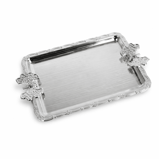 Gold and silver - Tray Set 3 Pcs - Silver