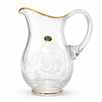 Bohemia Crystal - Jug - 1 L - Gold