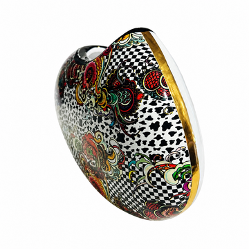 Ardor - Modern Colorful Bowl - H 12 cm - Gold