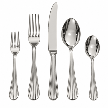 EME - Eden Cutlery Set 30 Pcs - Stainless Steel 18/10 - Silver