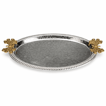Gold and silver - Tray - Gold - 30x17cm