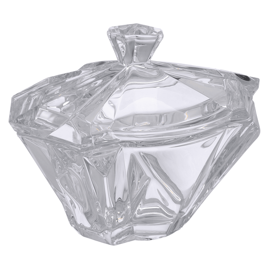 Bohemia Crystal - Wavy Crystal Box - 22cm  - Clear