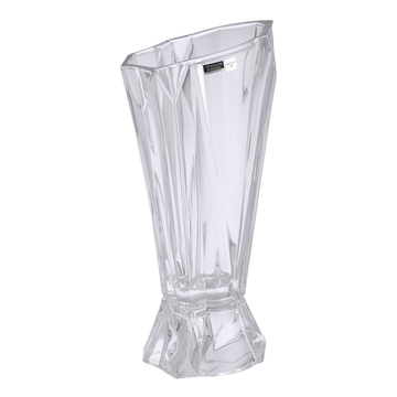 Bohemia Crystal - Crystal Footed Vase - 38cm - Clear