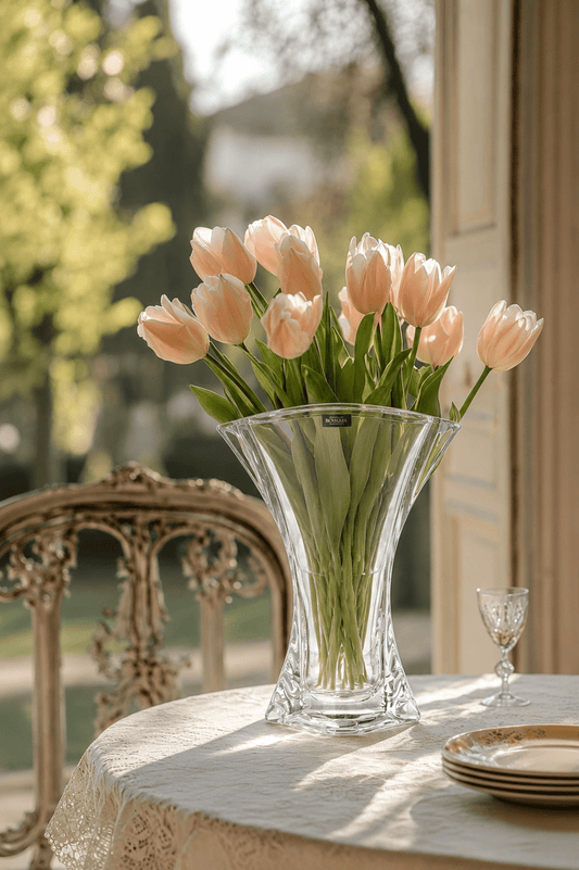 Bohemia Crystal - Orbit Crystal Vase - 31cm