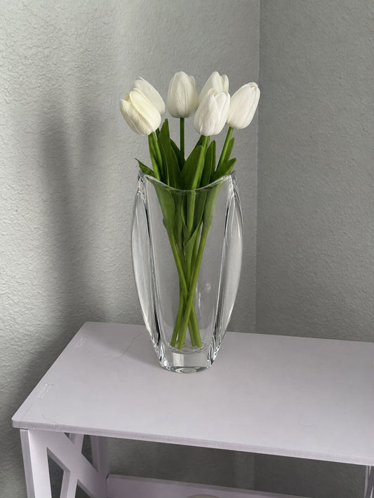 Bohemia Crystal - Orbit Vase 29cm - Clear