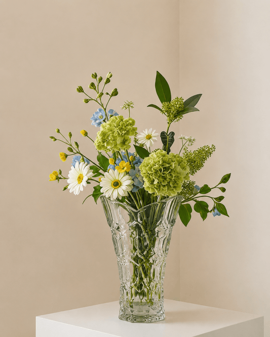 Bohemia Crystal - Honey Vase 33.5 cm Clear