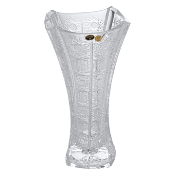 Bohemia Crystal - Colosseum Hand Cut Vase - Clear - 18x35cm