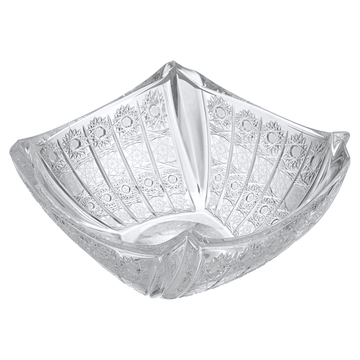 Bohemia Crystal - Colosseum Hand Cut Plate - Clear - 10x25cm
