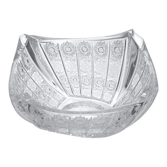 Bohemia Crystal - Colosseum Hand Cut Plate - Clear - 10x25cm