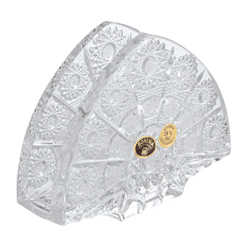 Bohemia Crystal - Hand Cut Crystal Napkin Hoder - Clear - 14x4x11cm