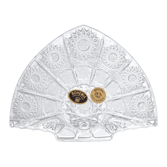 Bohemia Crystal - Hand Cut Crystal Napkin Hoder - Clear - 14x4x11cm