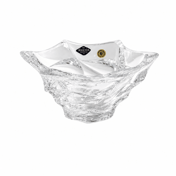 Bohemia Crystal - Flamenco Bowl - 20.5 cm - Clear