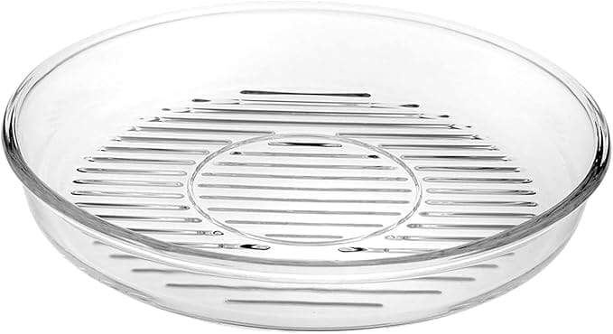 Borcam - Grill Round Tray Clear - 26cm - Glass
