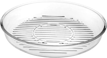 Borcam - Grill Round Tray Clear - 26cm - Glass