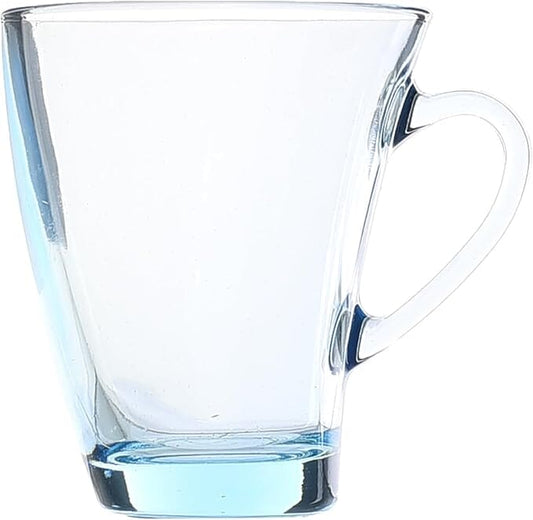 Pasabahce - Penguen Glass Mug Set 6 Pieces - Turquoise - 170ml