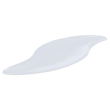 Senzo - S Shaped Serving Platter - White - Porcelain - 51x19cm - 520001193