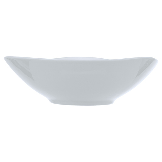 Senzo - Triangular Shape Salad Bowl - White - Porcelain - 26x25cm - 520001195