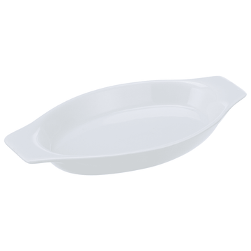 Senzo - Small Lasagna Platter - White - Porcelain - 27x14cm - 520001197