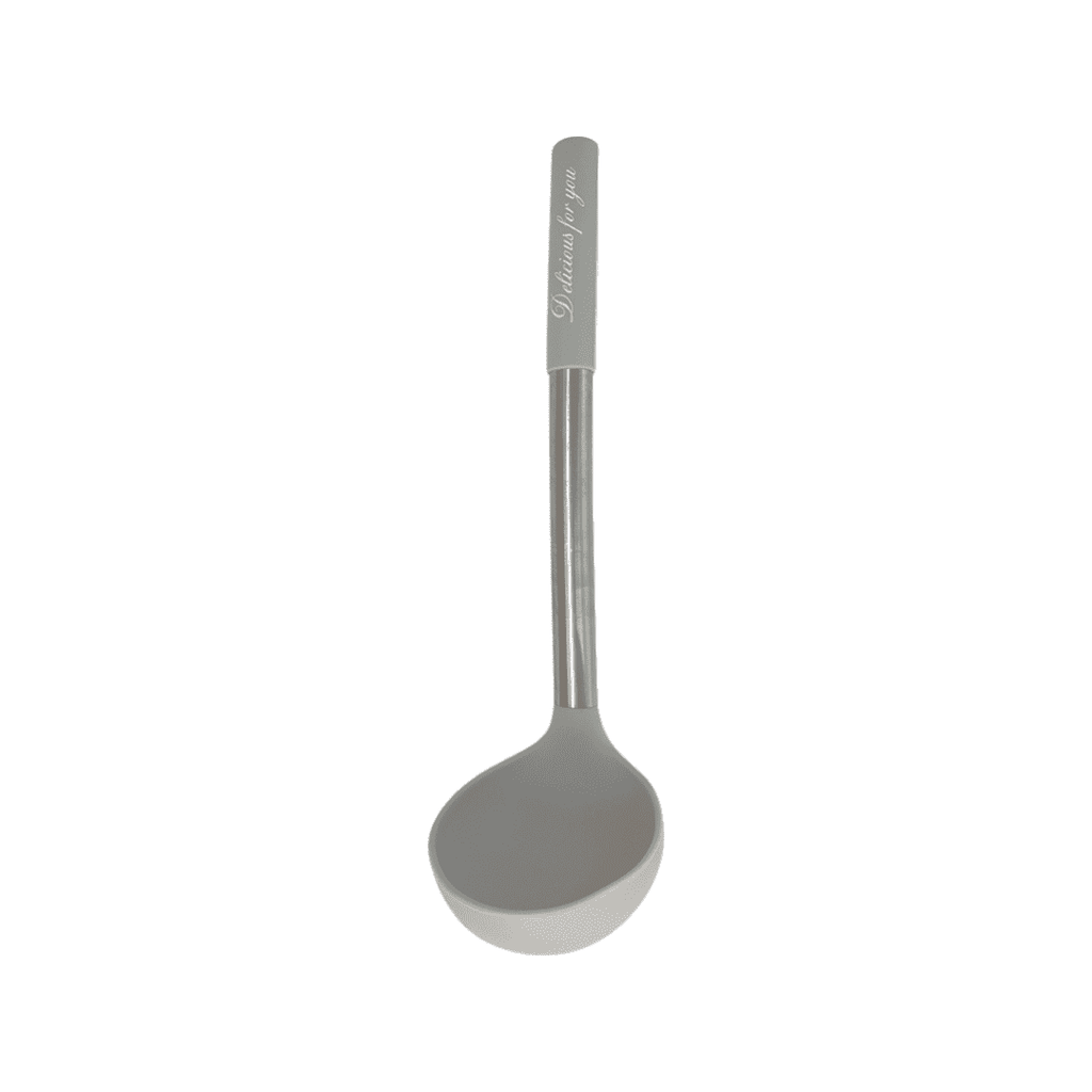 CasaSunco - Silicone Soup Ladle - Grey - 35x8cm - 520008017