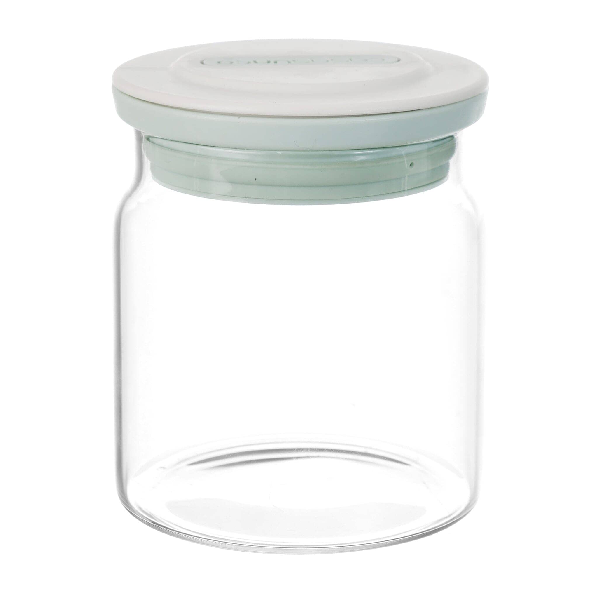 CasaSunco - Glass Jar with Silicone Cover - Green - 8x10cm - 520008110