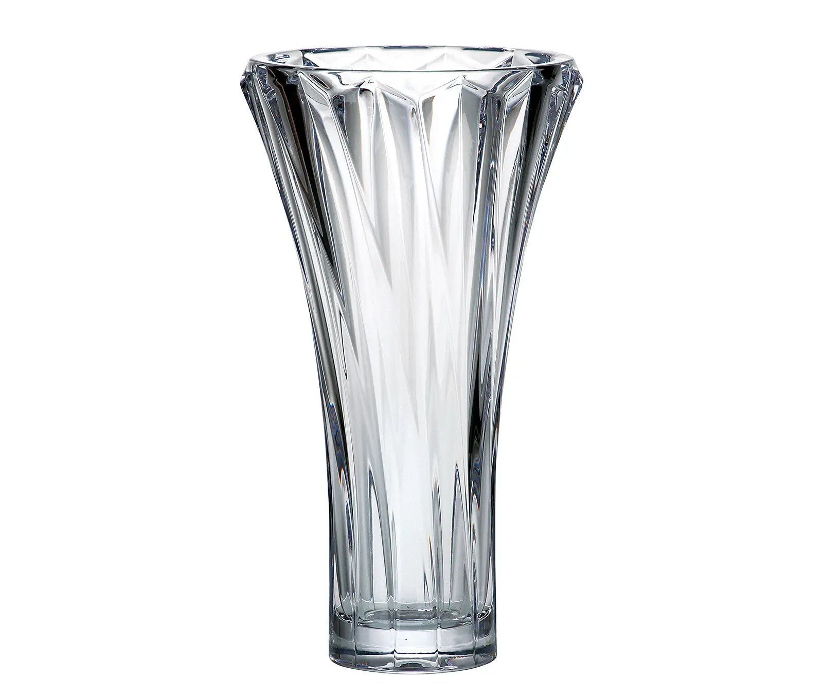 Bohemia Crystal - Picadelli Vase - 28cm - Clear