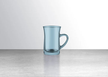 Pasabahce - Mila Glass Mug Set 6 Pieces - Turquoise - 150ml