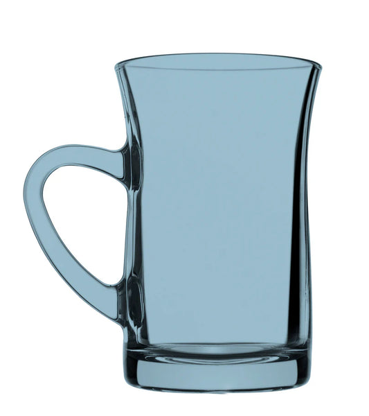 Pasabahce - Mila Glass Mug Set 6 Pieces - Turquoise - 150ml