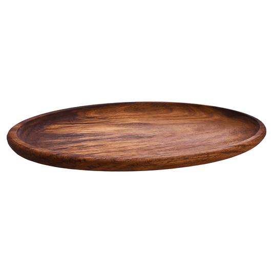 Senzo - Oval Serving Platter Set 2 Pieces - Wood - 5900041