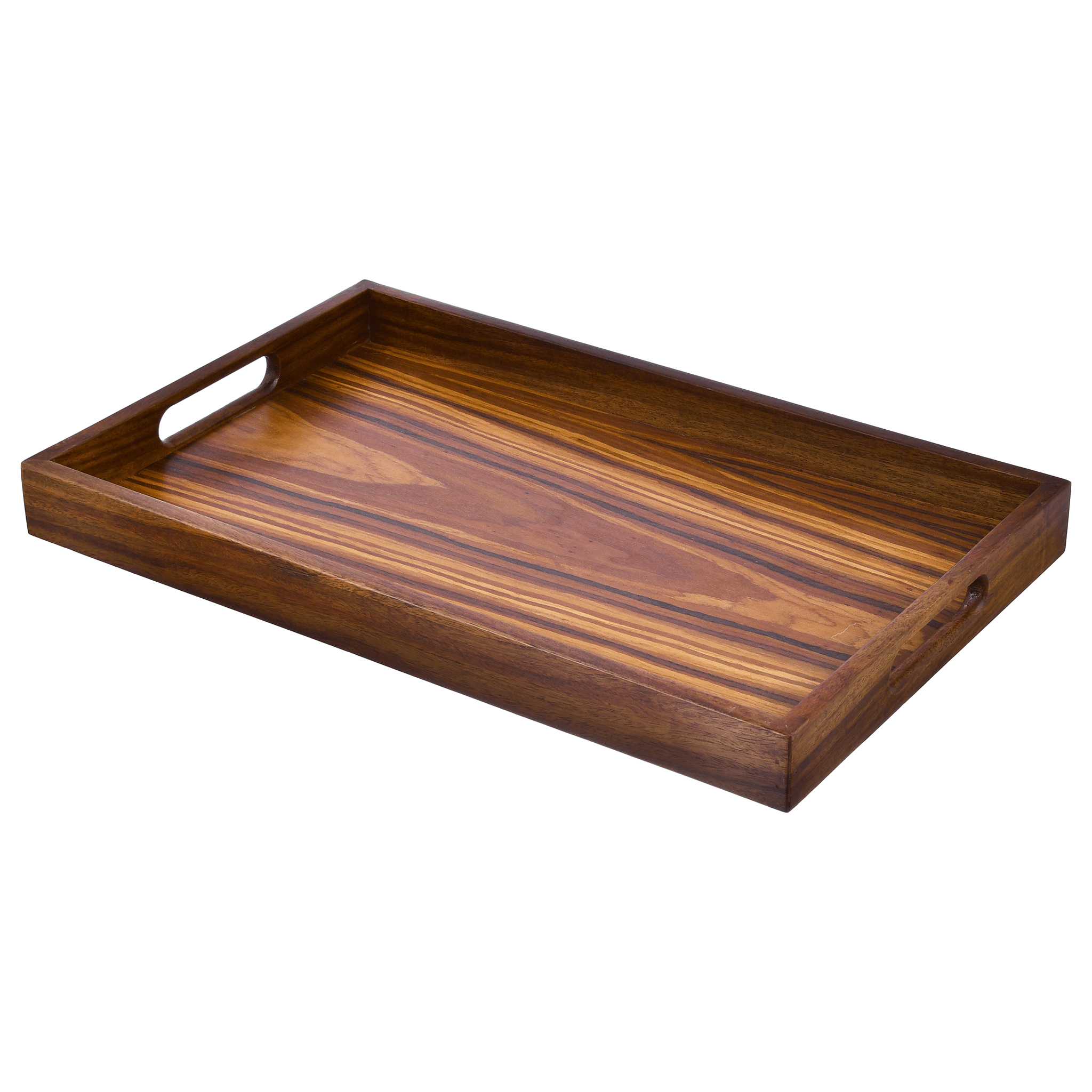 Senzo - Rectangular Wooden Tray - 48x30cm