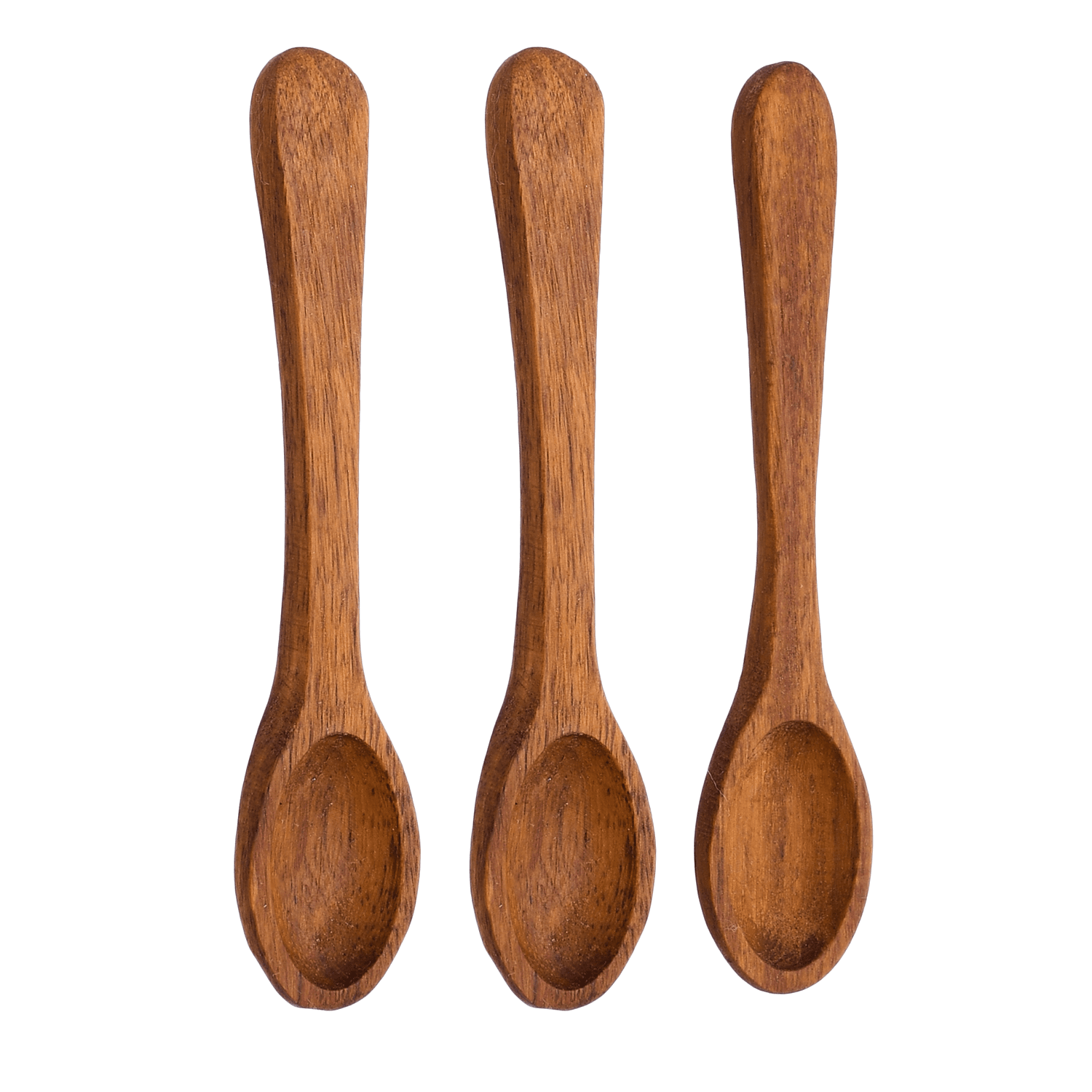 Senzo - Wooden Spices Spoon Set 3 Pieces - 2x10cm