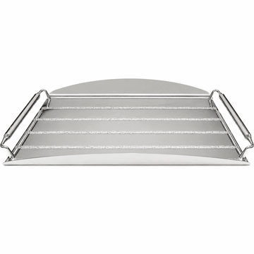 Elegant Gioiel - Rectangular Tray - 56 cm - Silver