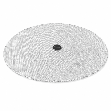 ArdaCam - Glow Round Plate - 33cm - Clear - Glass