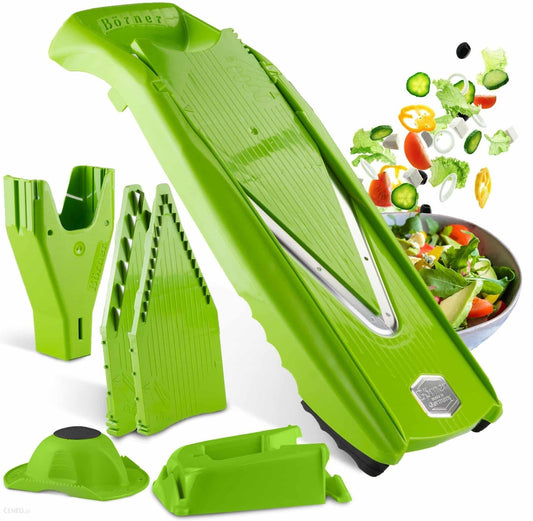 Borner - Vegetable Chopper - 5Pieces - Green