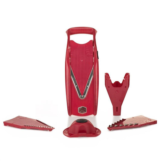 Borner - Vegetable Chopper - 5Pieces - Red