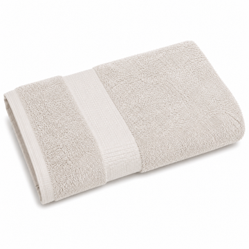 Senzo - Raghd Towel 70x140 cm - Greige - 100% Egyptian Cotton