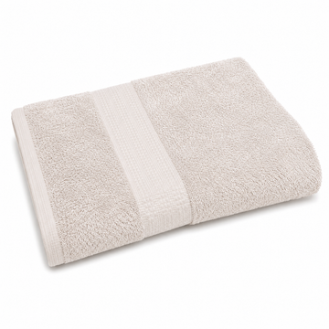 Senzo - Raghd Towel 90x150 cm - Greige - 100% Egyptian Cotton