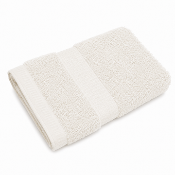 Senzo - Raghd Towel 30x30 cm - Off White - 100% Egyptian Cotton