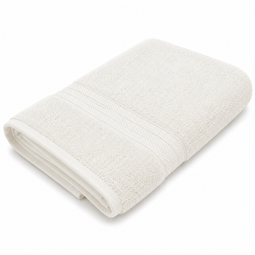 Senzo - Raghd Towel 70x140 cm - Off White - 100% Egyptian Cotton