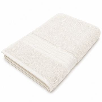 Senzo - Raghd Towel 90x150 cm - Off White - 100% Egyptian Cotton