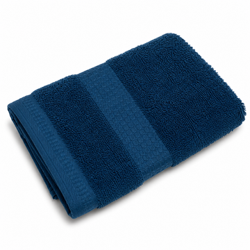 Senzo - Raghd Towel 30x30 cm - Dark Blue - 100% Egyptian Cotton