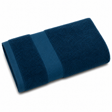 Senzo - Raghd Towel 70x140 cm - Dark Blue - 100% Egyptian Cotton