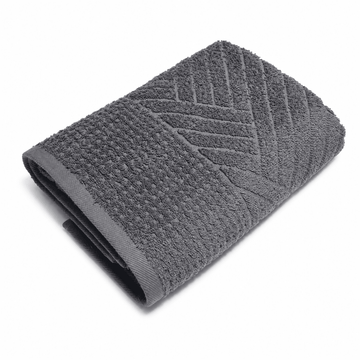 Senzo - Marianna Towel 50x100 cm - Grey - 100% Egyptian Cotton