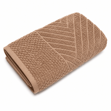 Senzo - Marianna Towel 50x100 cm - Beige - 100% Egyptian Cotton