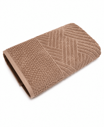 Senzo - Marianna Towel 70x140 cm - Beige - 100% Egyptian Cotton