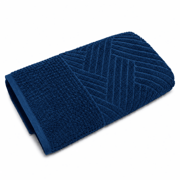 Senzo - Marianna Towel 70x140 cm - Dark Blue - 100% Egyptian Cotton
