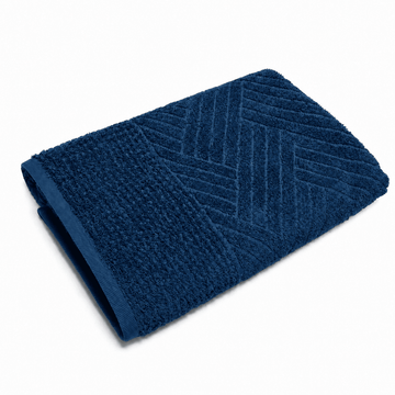 Senzo - Marianna Towel 90x150 cm - Dark Blue - 100% Egyptian Cotton