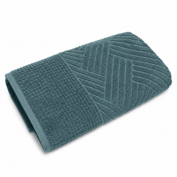 Senzo - Marianna Towel 70x140 cm - Petroleum - 100% Egyptian Cotton